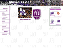 Tablet Screenshot of lila-weiss.de